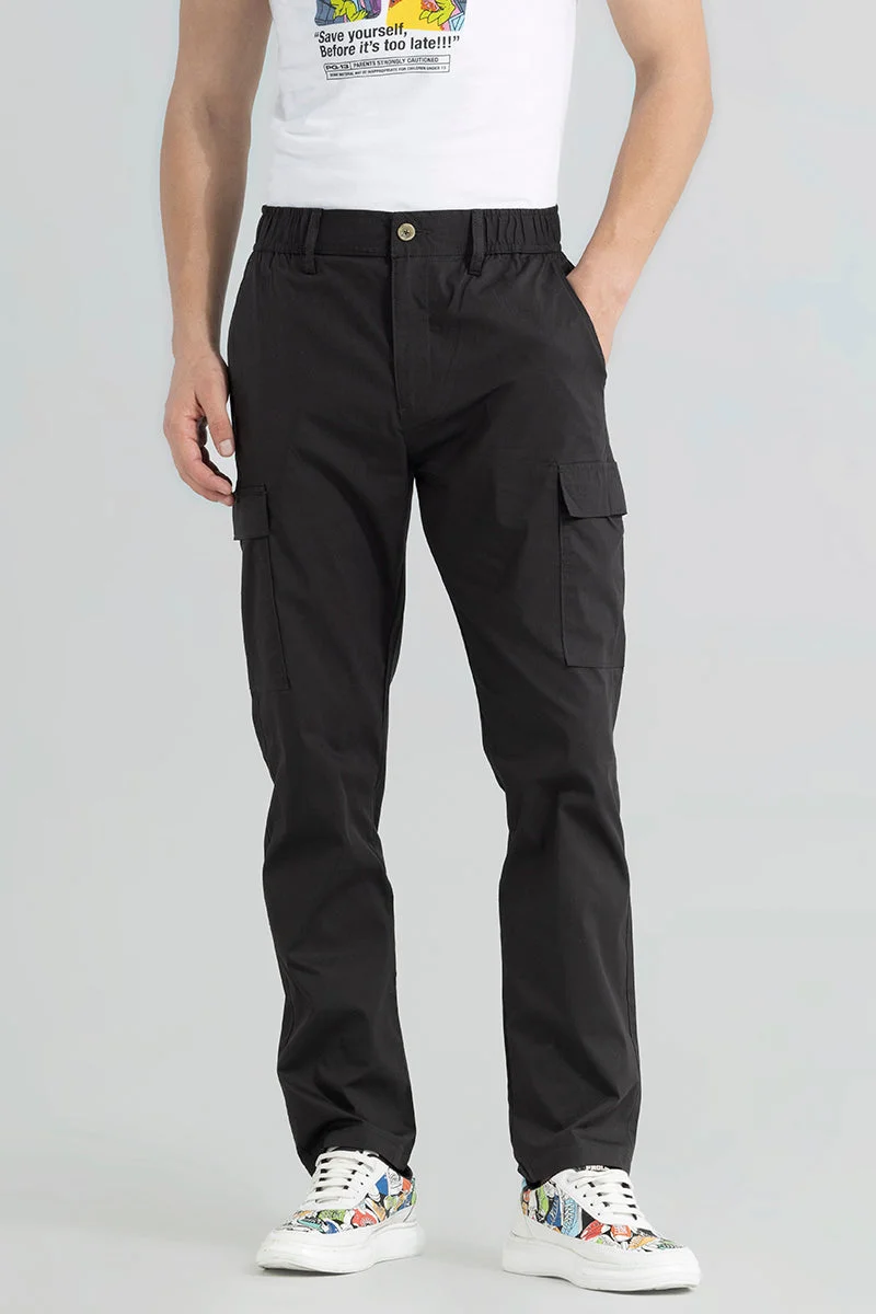 سنيتش Everett Black Cargo Pant